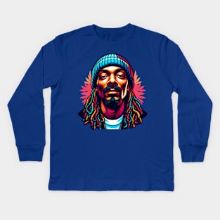 Snoop Dogg #5 Kids Long Sleeve T-Shirt